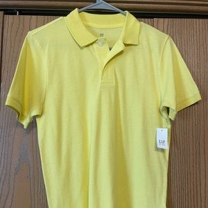 Boys XL youth gap yellow polo